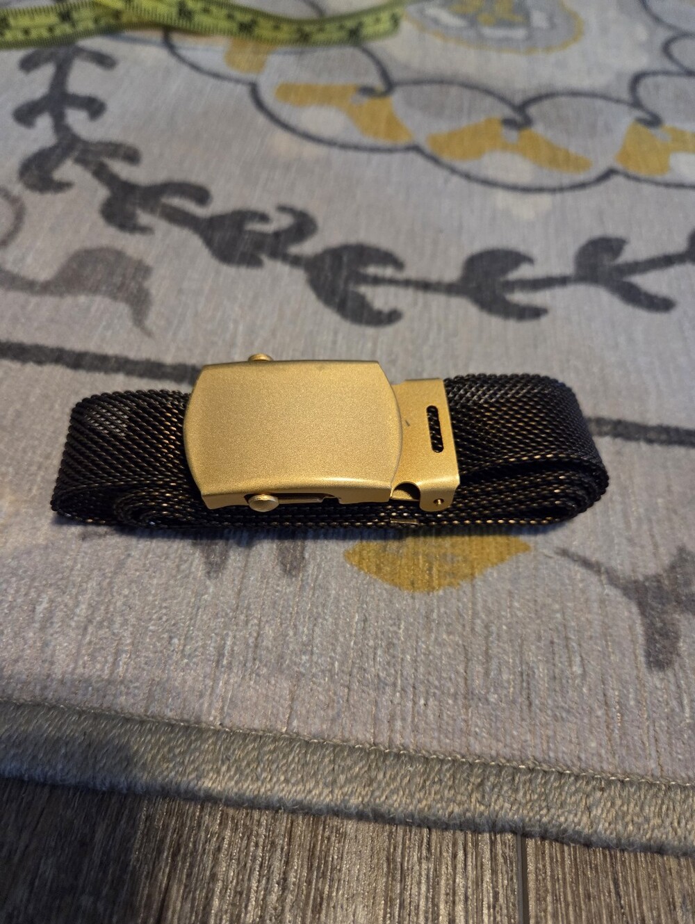 Limited Solid Brass Buckle With Metal Mesh M/L